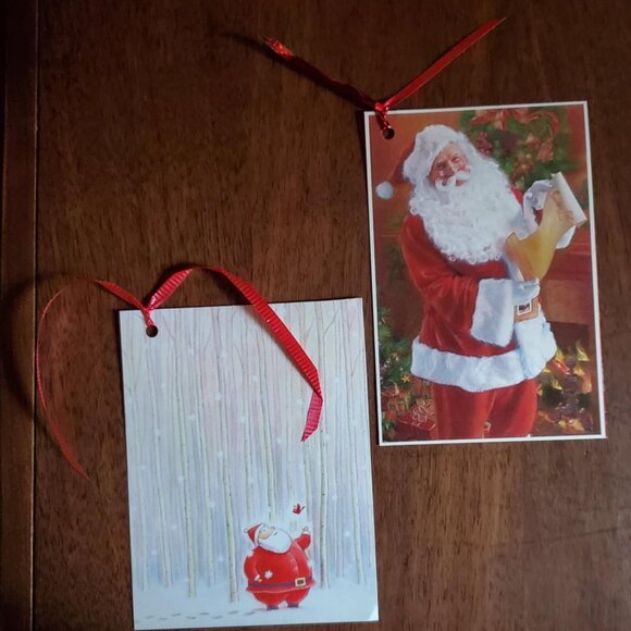 Lot of 50 Upcycled Christmas Gift Tags - Picture 7 of 14